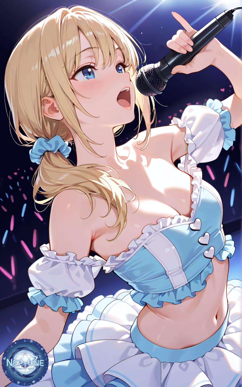 アイドル活動中