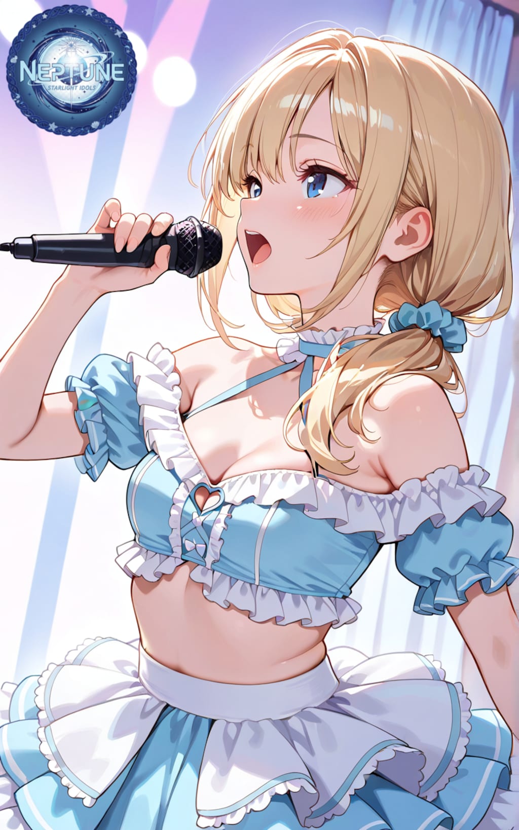 アイドル活動中