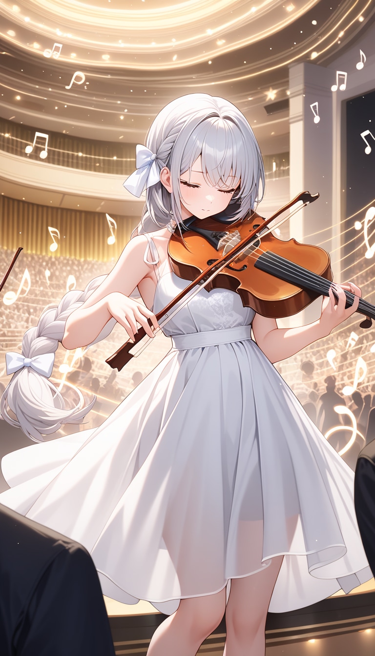 ヴァイオリン女子