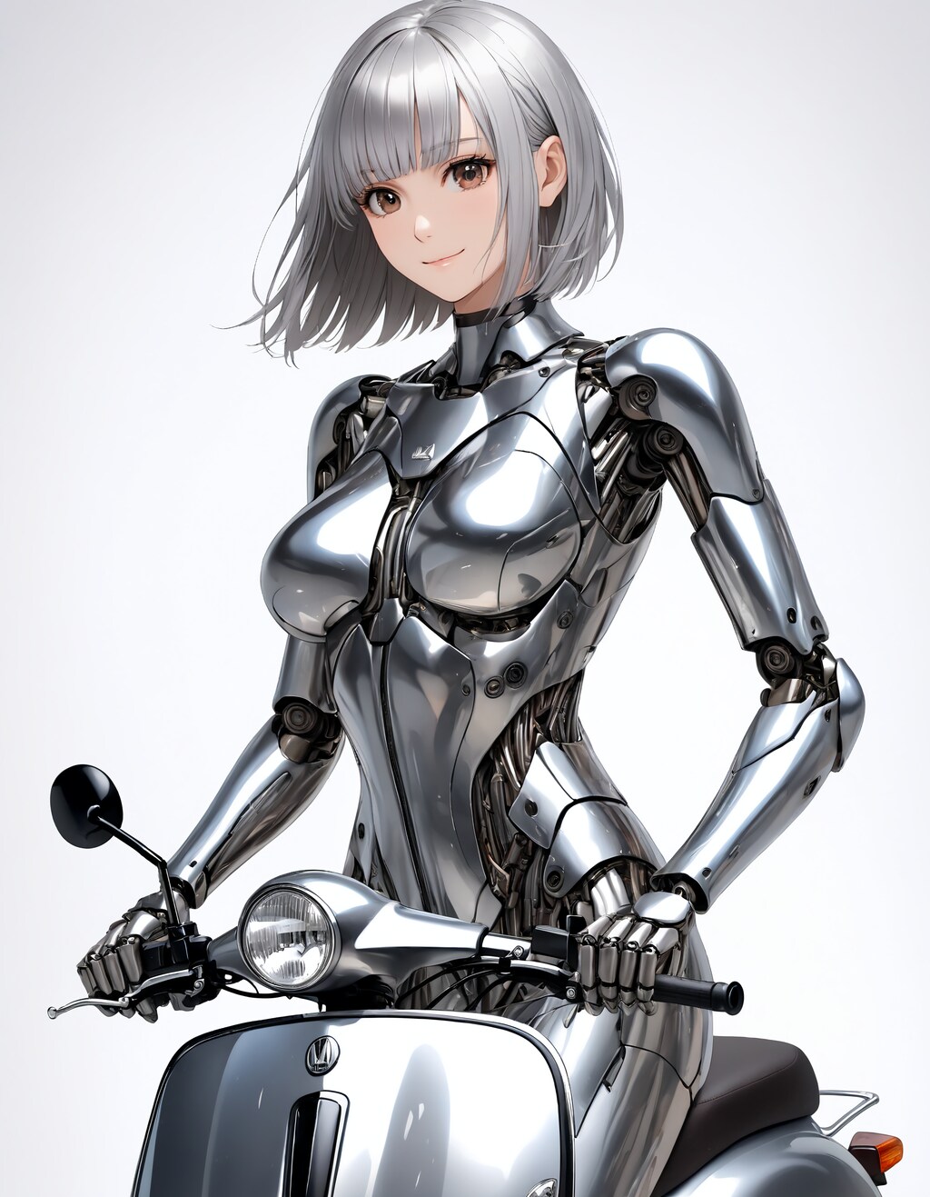 バイクの日のメカ子