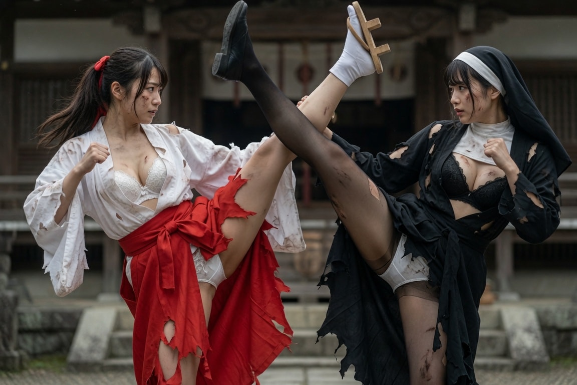 白熱！シン・聖女対決
