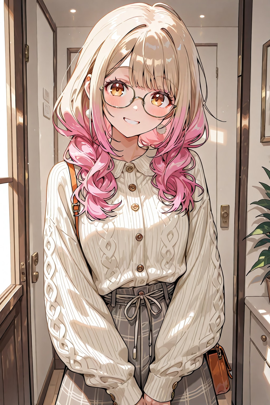 メガネ美少女 | の人気AIイラスト・グラビア