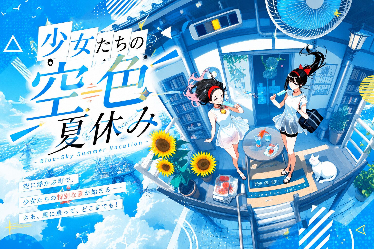 少女たちの空色夏休み