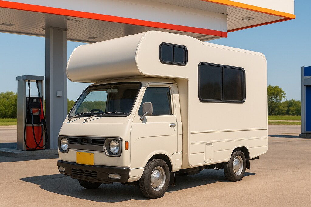 スズライトキャリィキャンピングカー