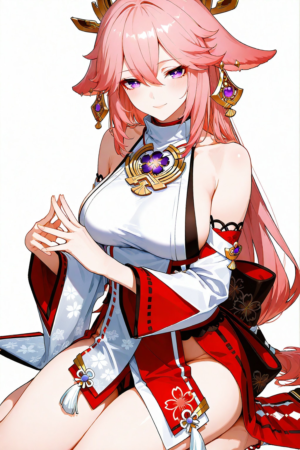 ちち生で八重巫女