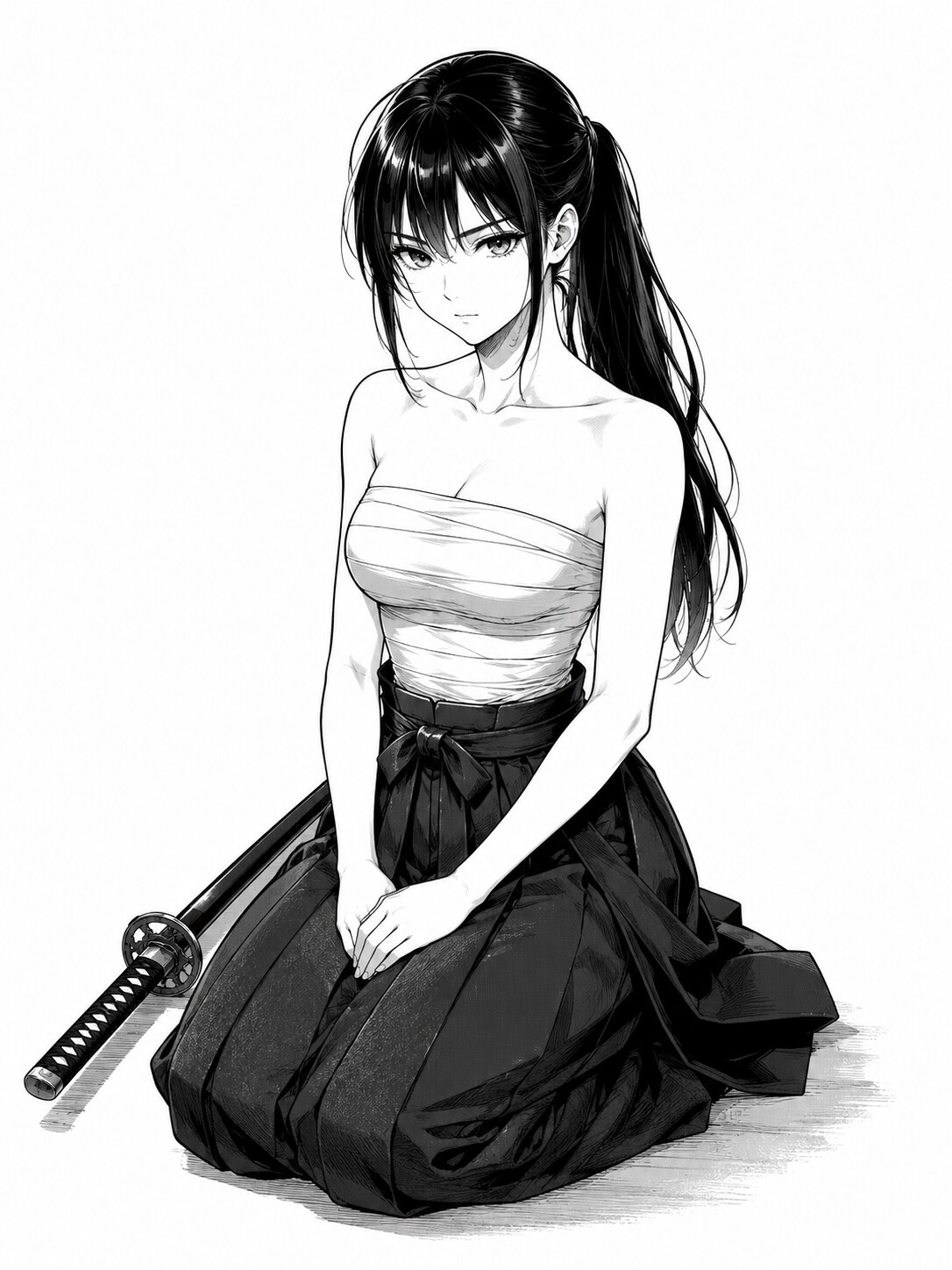 侍さんと私服