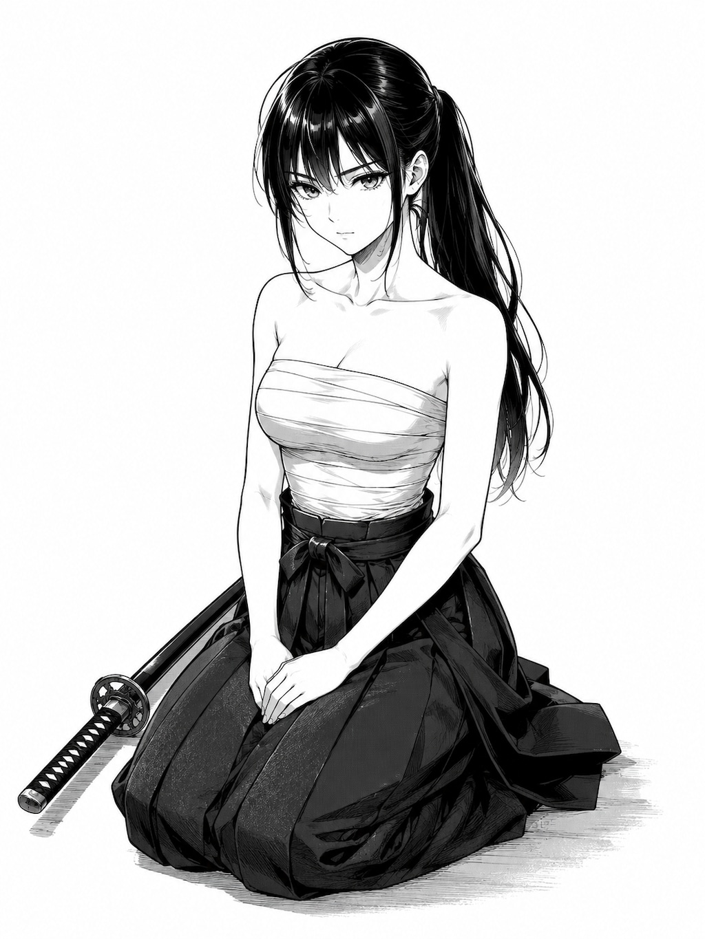 侍さんと私服