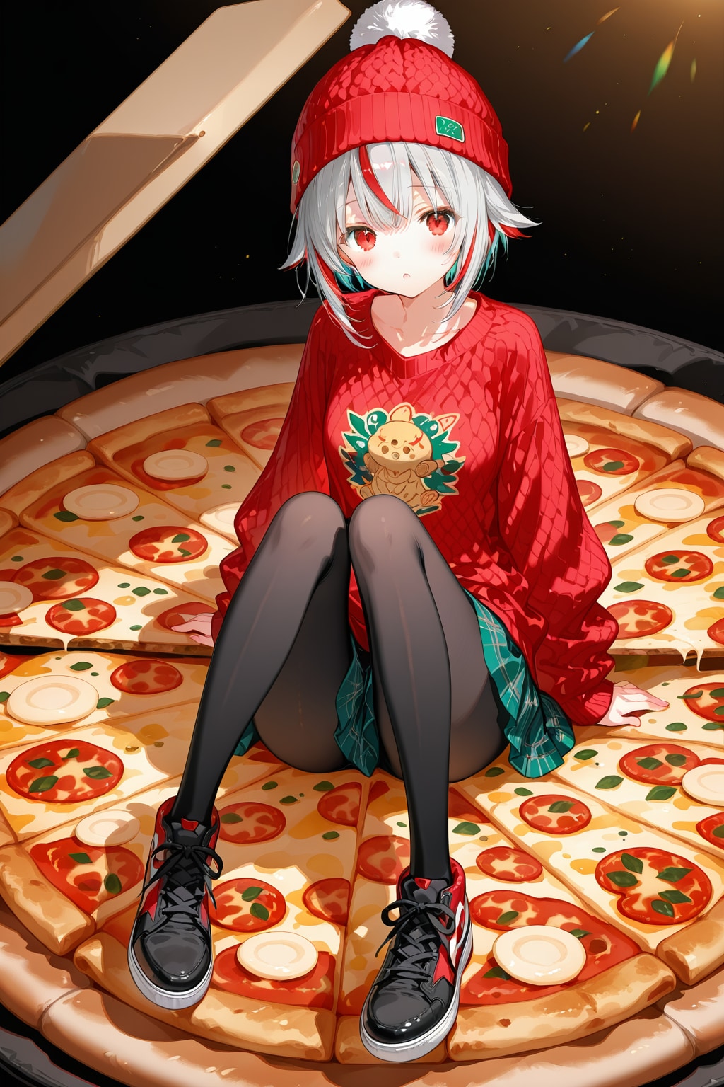 ピザってたくさん言ってみて！