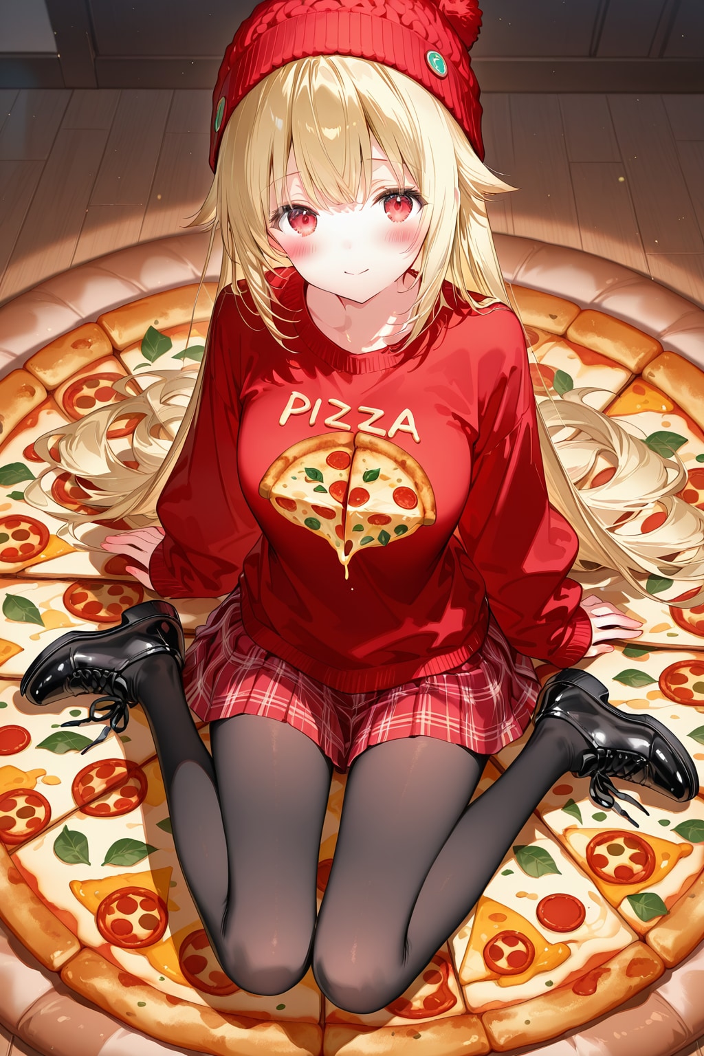 ピザってたくさん言ってみて！