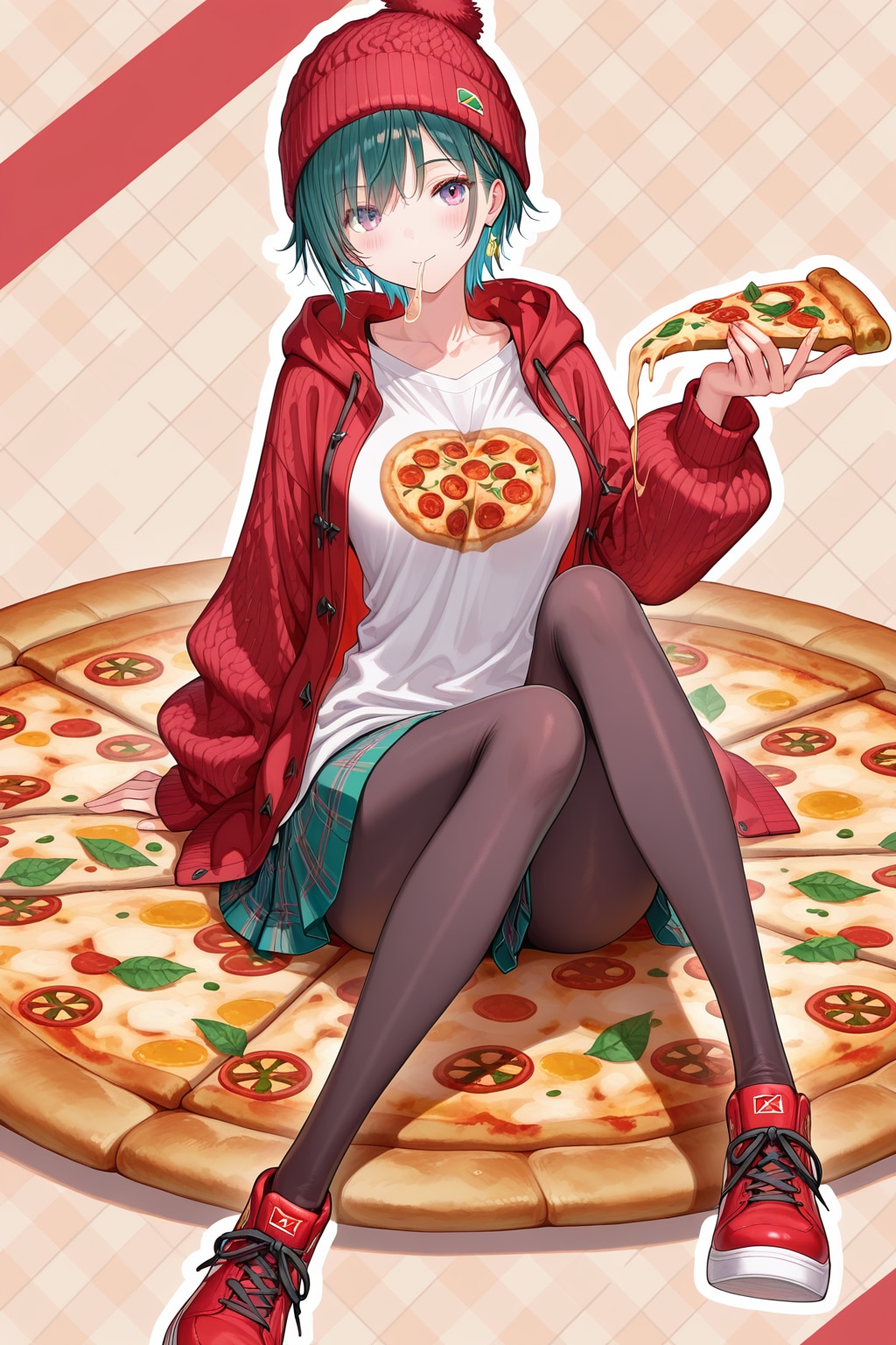 ピザってたくさん言ってみて！