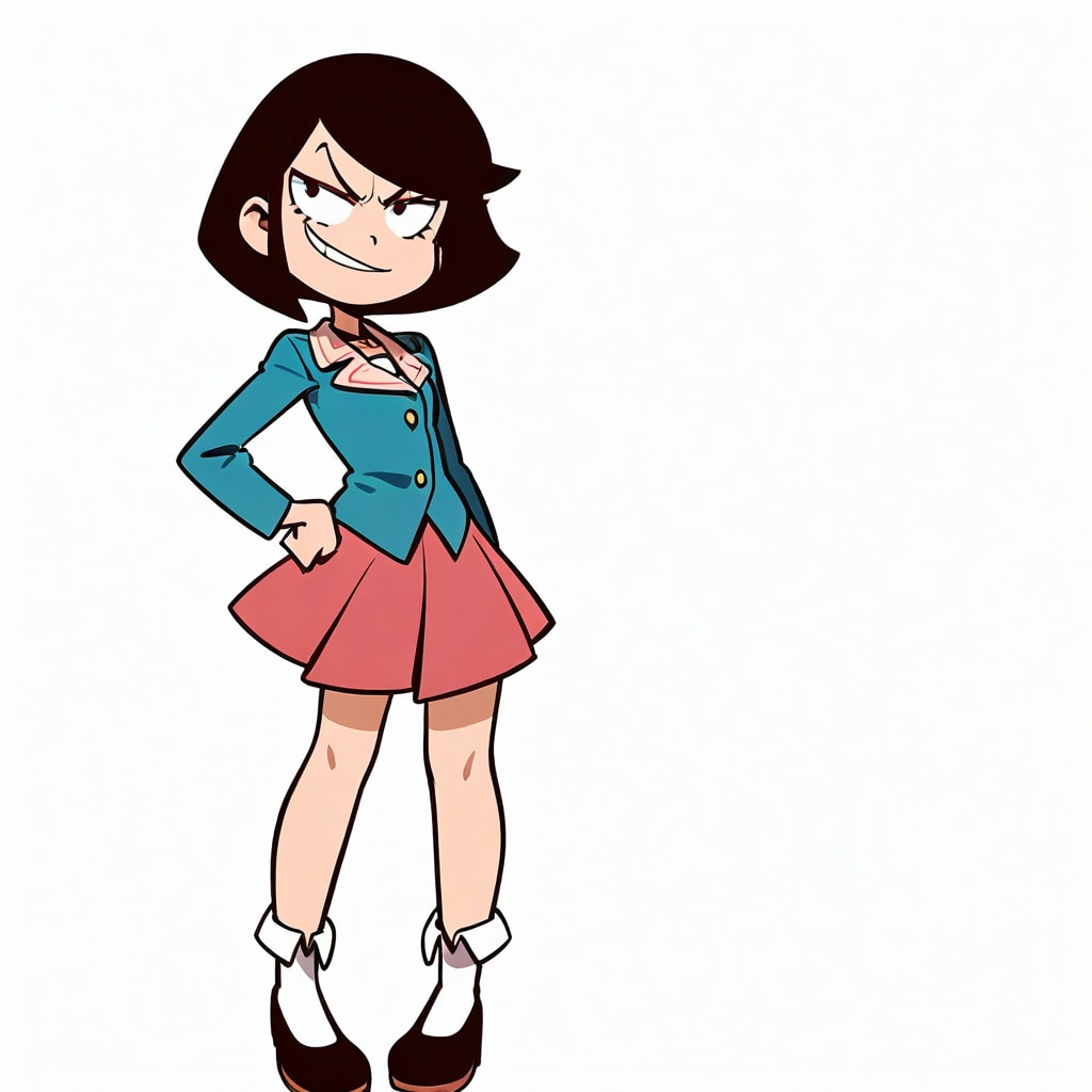 企んでるガール