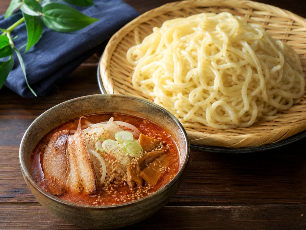 辛味噌ザルつけ麺