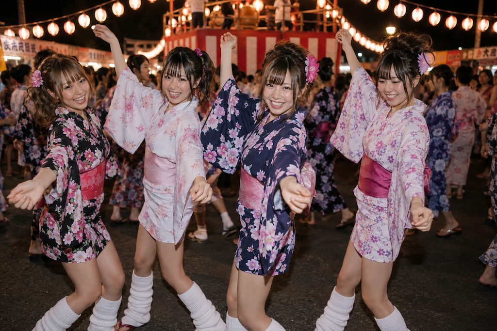 JKの盆踊り大会