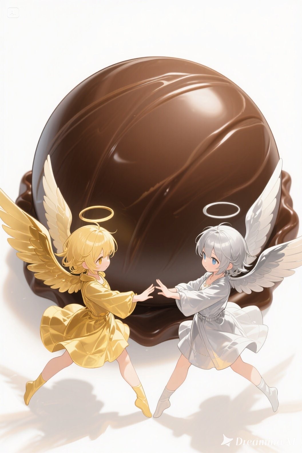 金と銀のエンゼル528 | の人気AIイラスト・グラビア