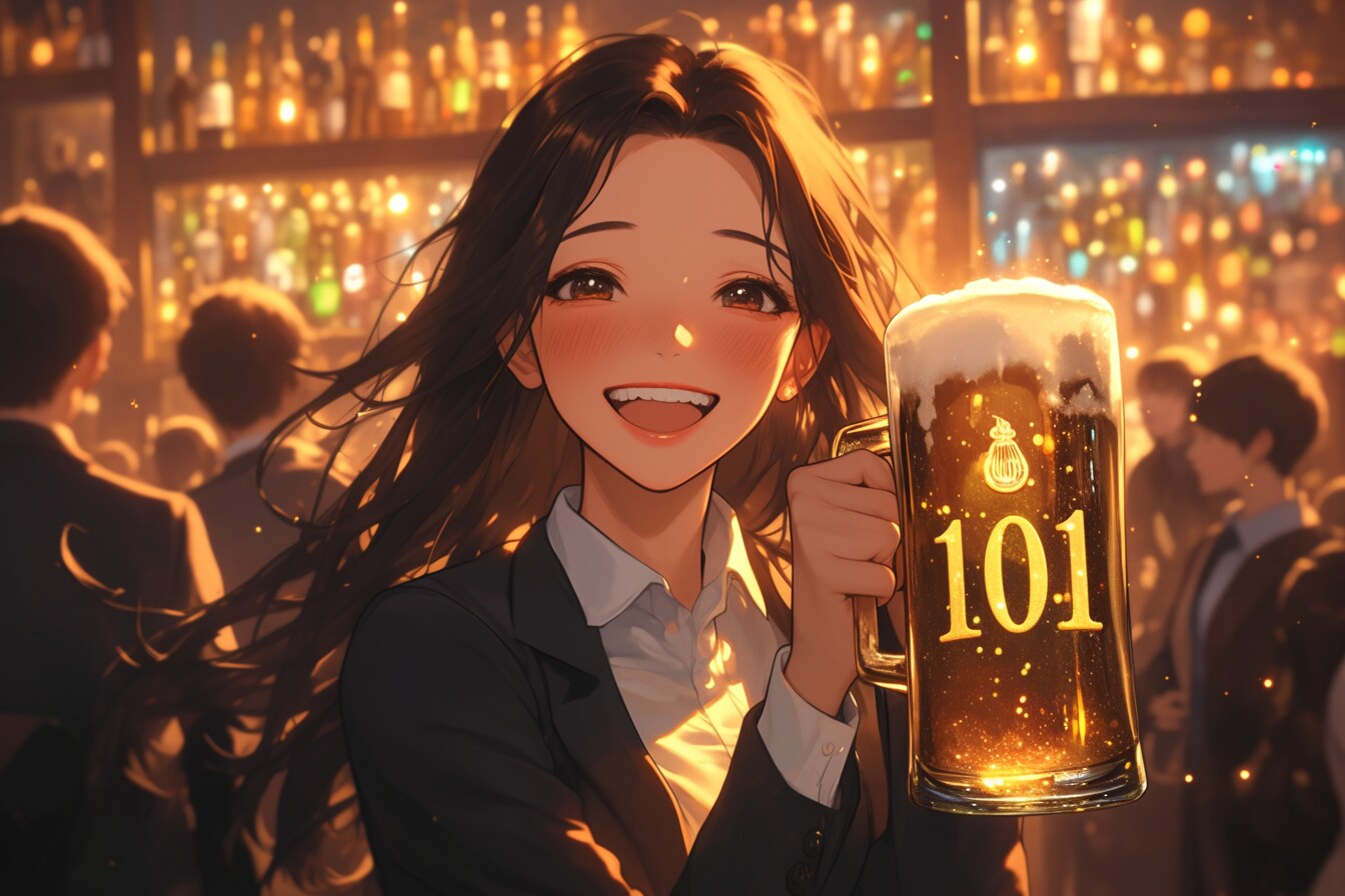乾杯‼️🍻✨247 | の人気AIイラスト・グラビア