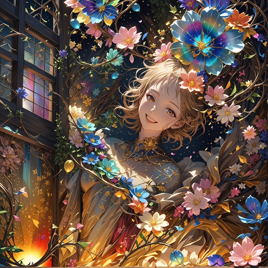 🌟花の精霊が現れる夜