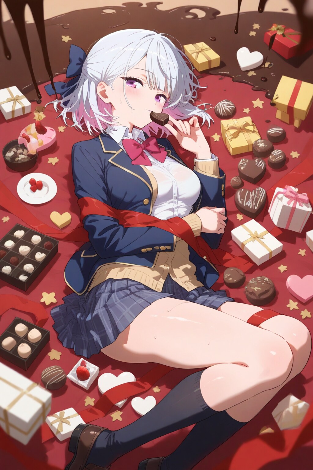 (803HQ)銀髪ちゃん「好きなの一つあげる」