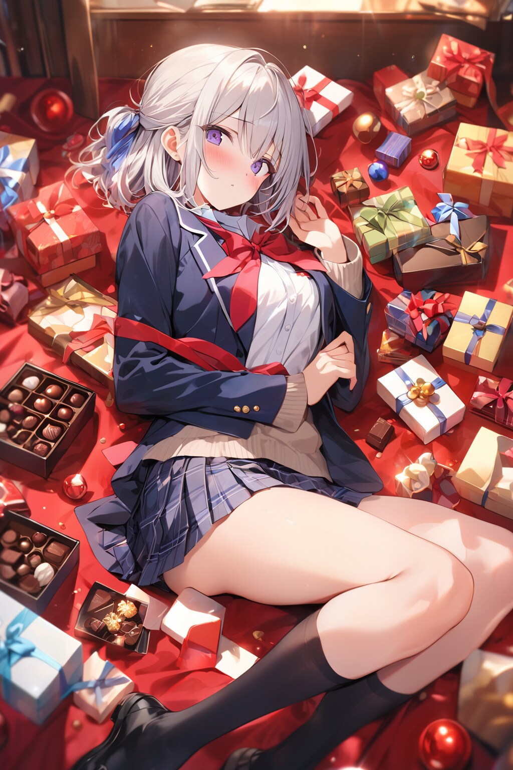 (803HQ)銀髪ちゃん「好きなの一つあげる」
