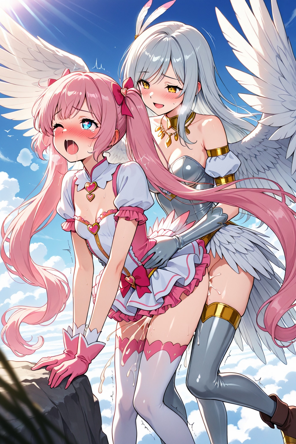 魔法少女敗北（vsハーピーちゃん）