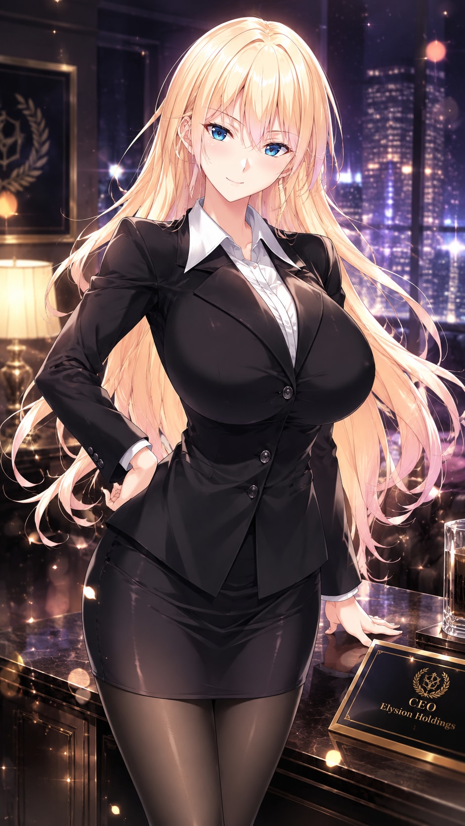 金髪女性