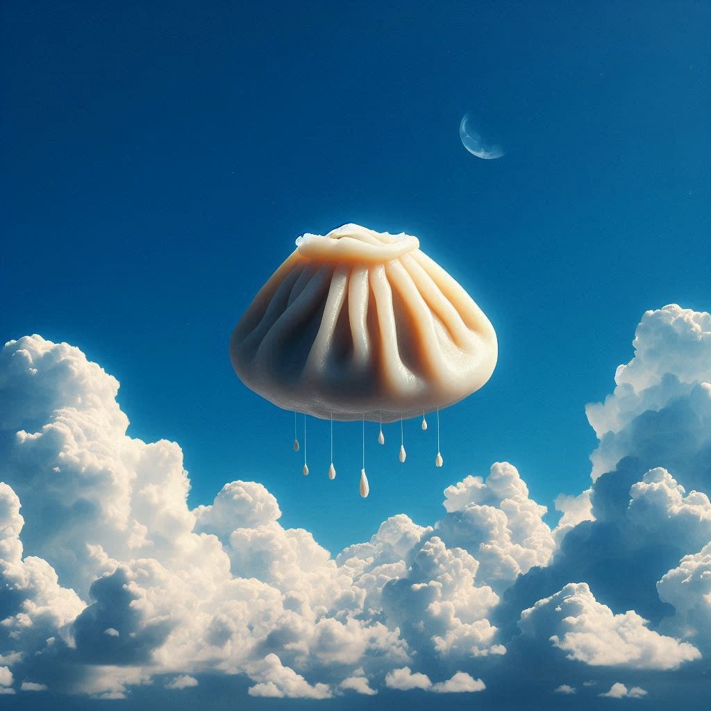 空飛ぶ餃子