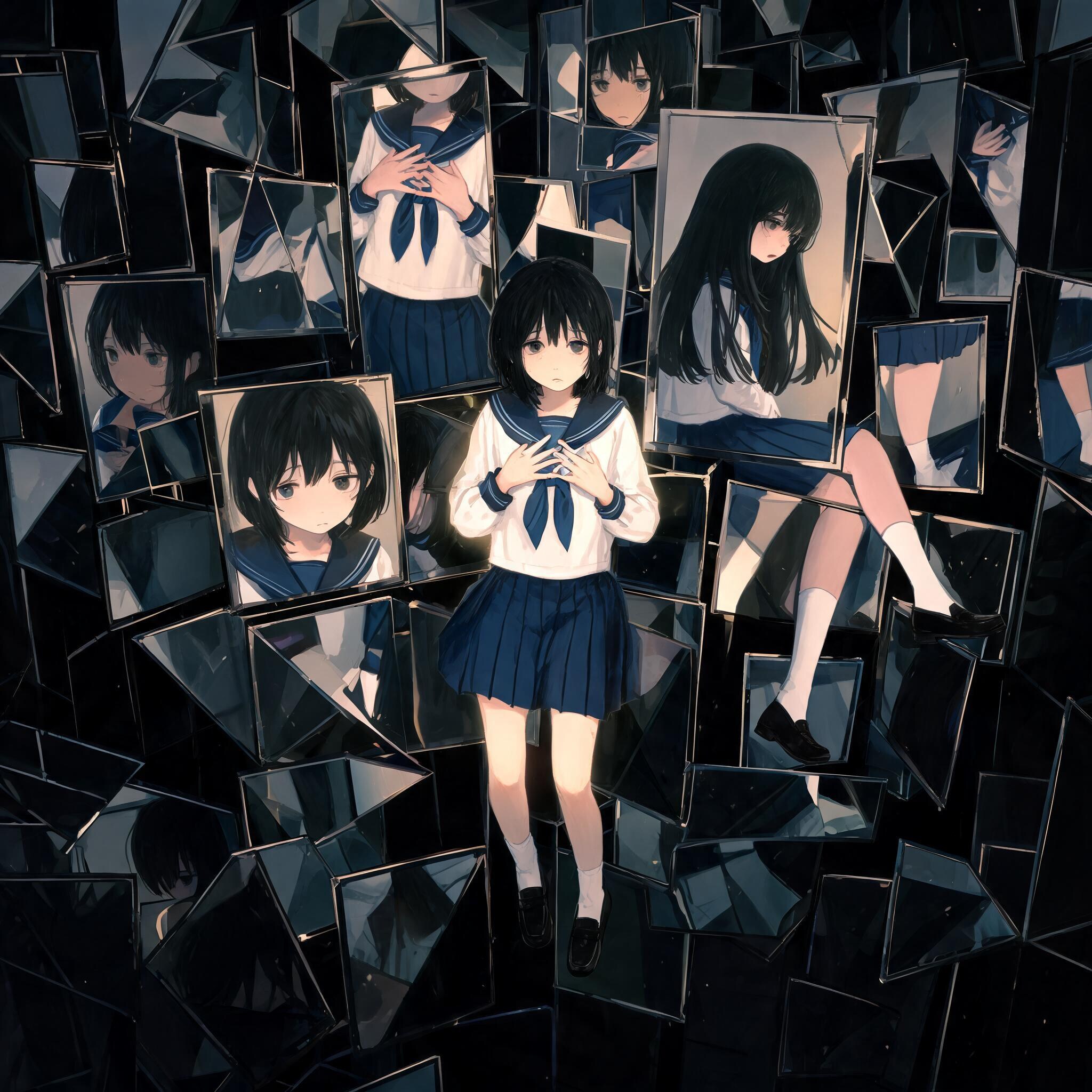 心を映す鏡・・不安
