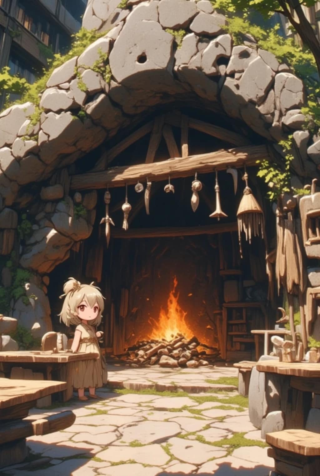 石器時代のホテル