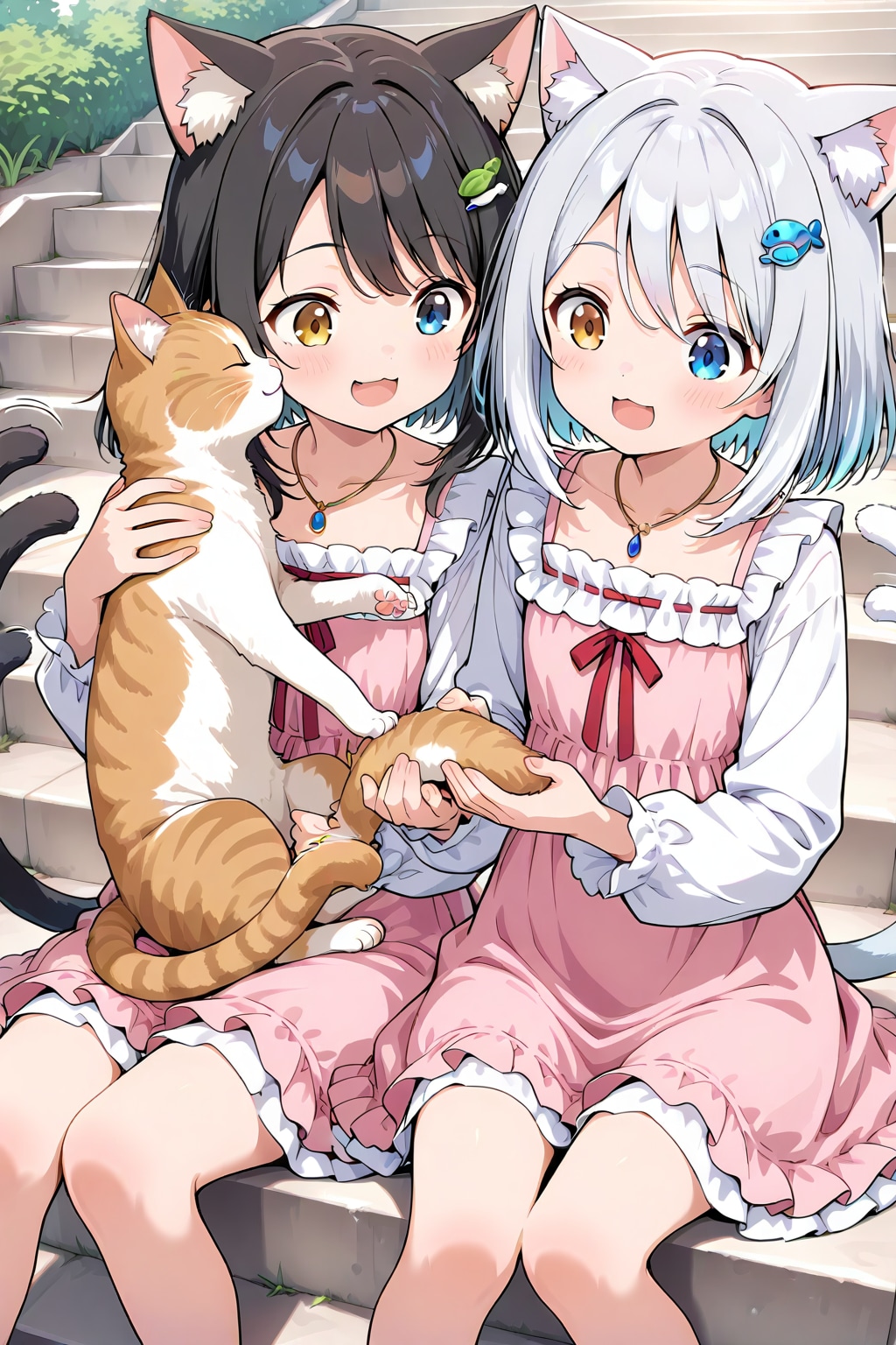 ネコ娘のヒメちゃん🐈✨２０ | の人気AIイラスト・グラビア