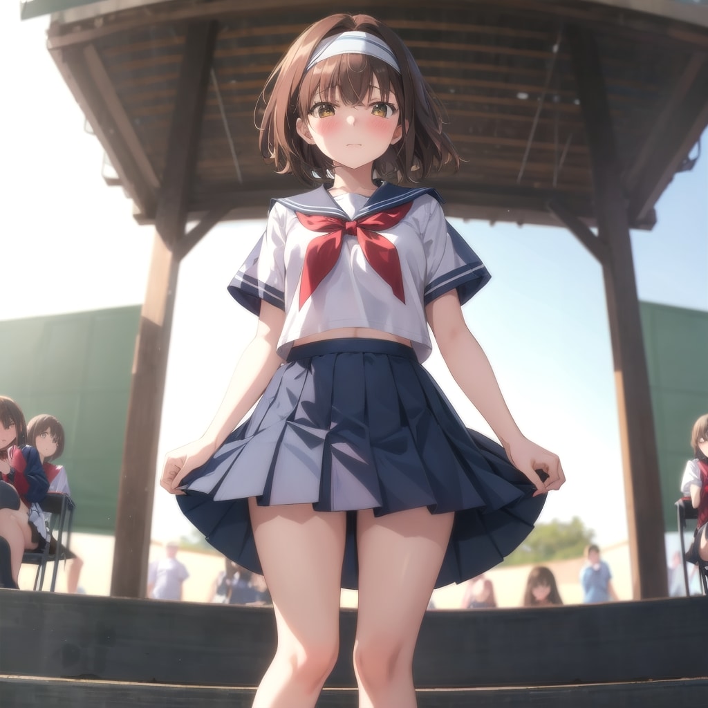 ちょっと転びそうな瞬間