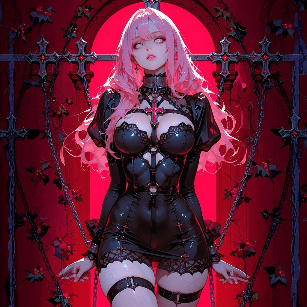 囚われた悪魔教聖女『司祭のばばぁ、覚えてろ！』