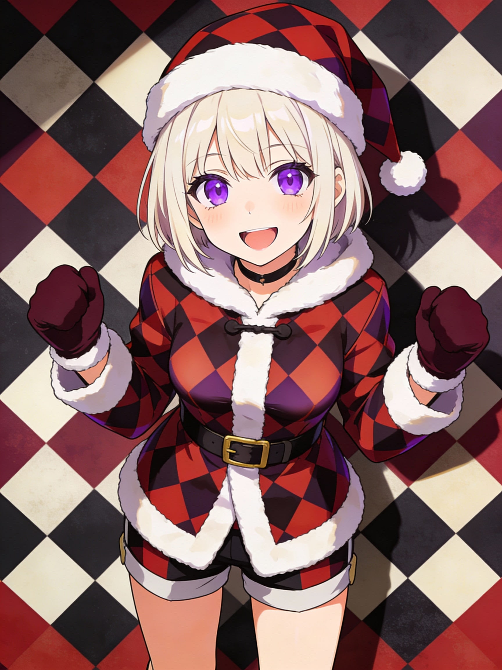 【格子柄】ハーリキン | の人気AIイラスト・グラビア