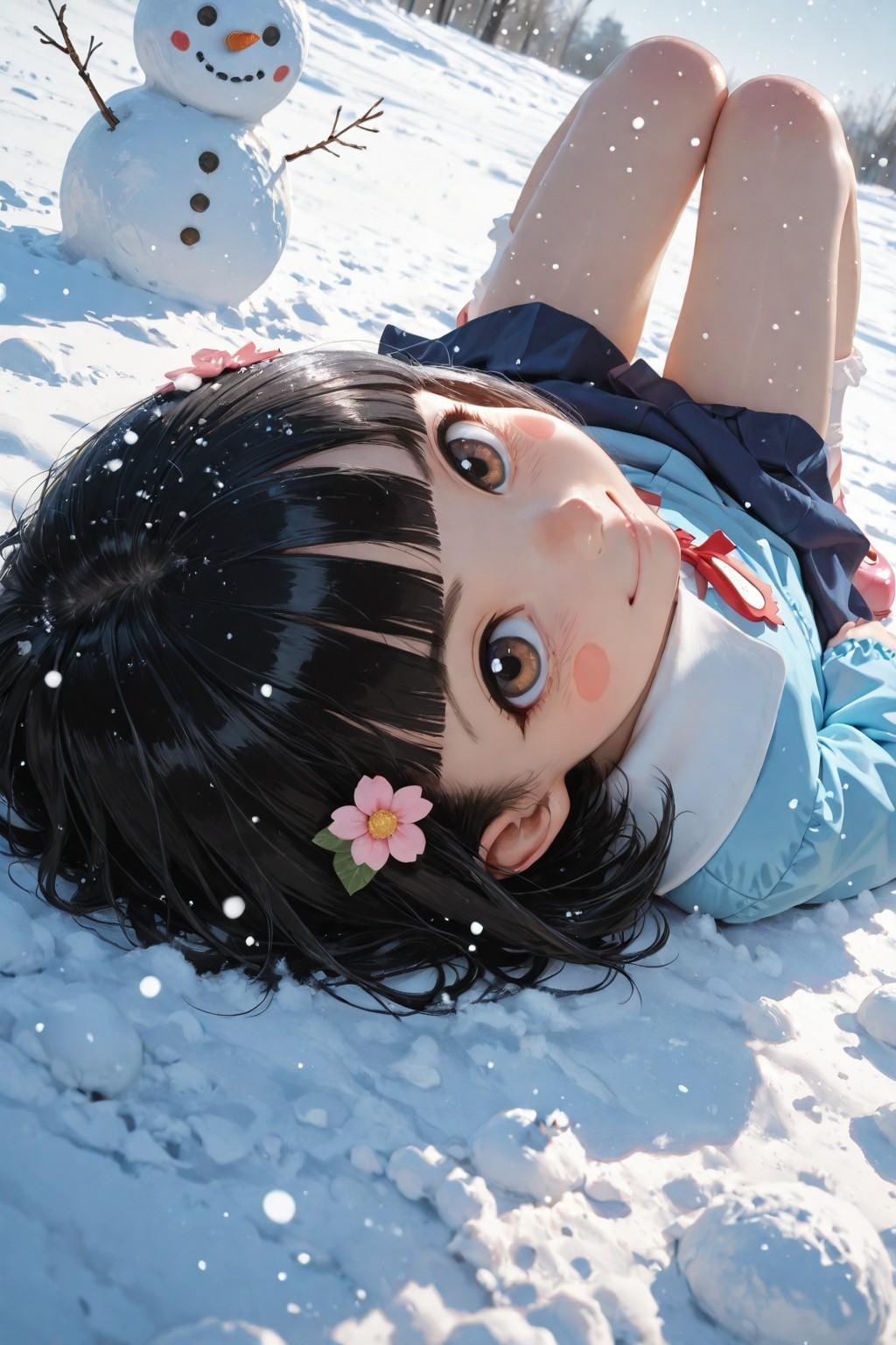 Rent A Girlfriend（妹をレンタルしました！「お兄ちゃん 見て見て。雪だるまさんだよ～♪」）