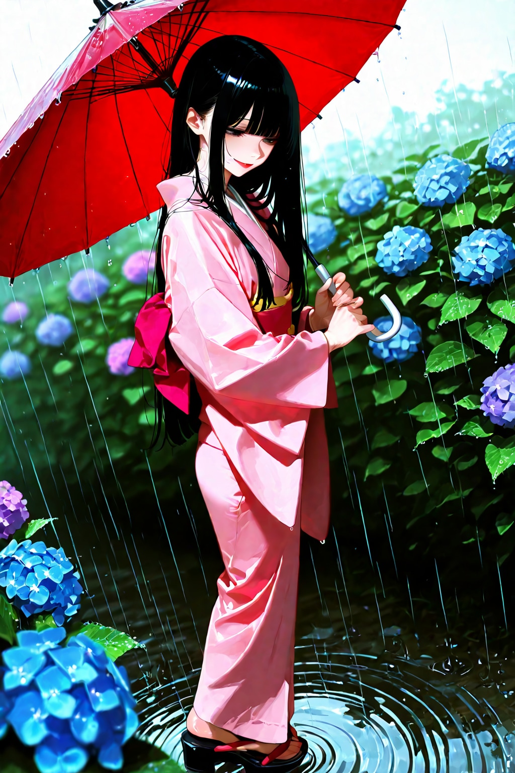 雨の日の女の子 2025　その３