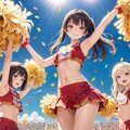 チアガール 2枚目