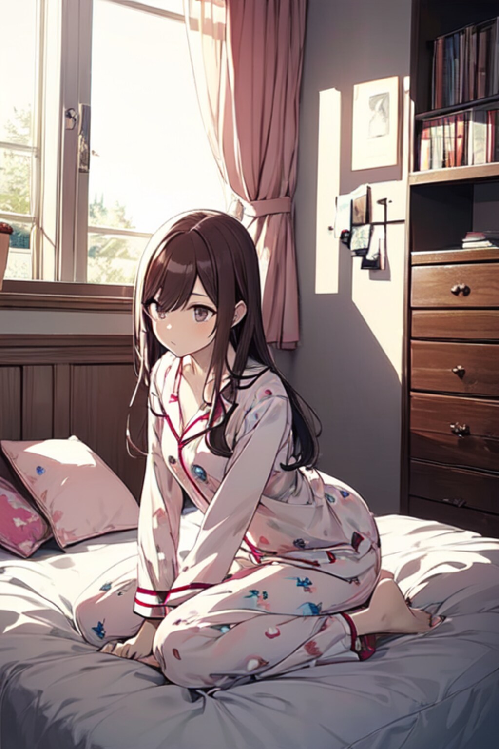甘奈ちゃん　寝起きのヨガ