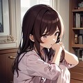 甘奈ちゃん　寝起きのヨガ 3枚目