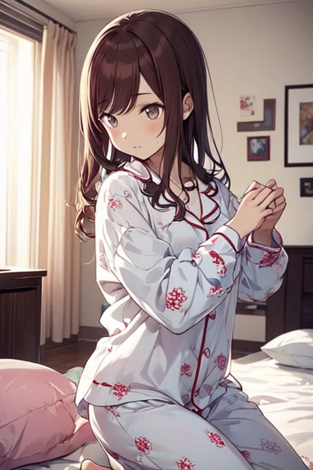 甘奈ちゃん　寝起きのヨガ
