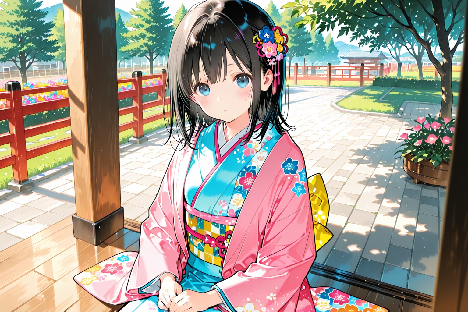 晴れ着(PHOENIX)(37) | の人気AIイラスト・グラビア