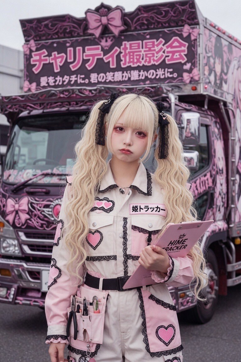 姫トラッカー　チャリティ撮影会