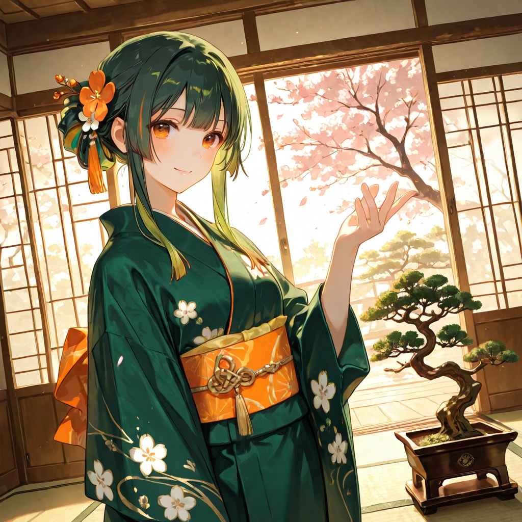 🪴BONSAIちゃん💚 其の弐 | の人気AIイラスト・グラビア