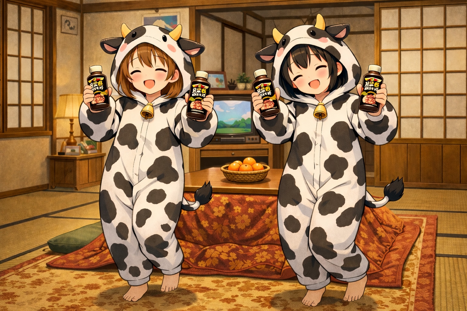 🐮カンカンカンカン・晩・餐・館🐮 | の人気AIイラスト・グラビア