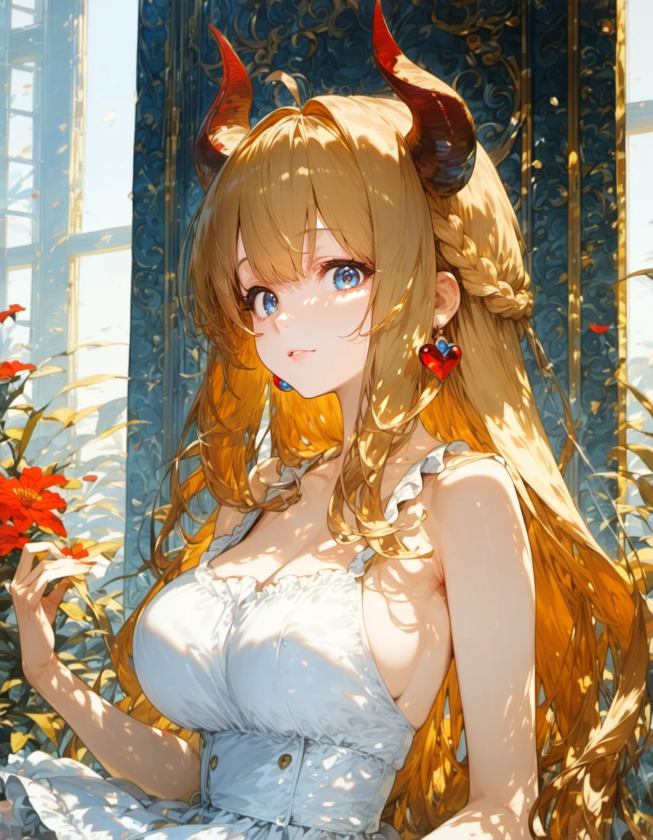 The Horned Princess's Morning | の人気AIイラスト・グラビア