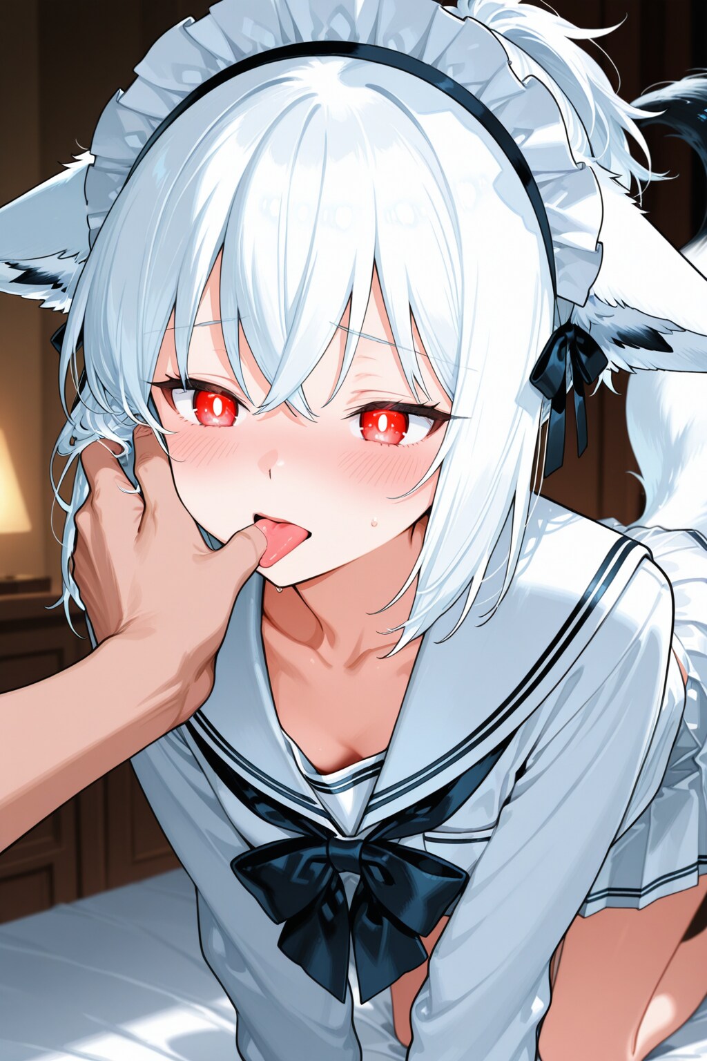指舐め