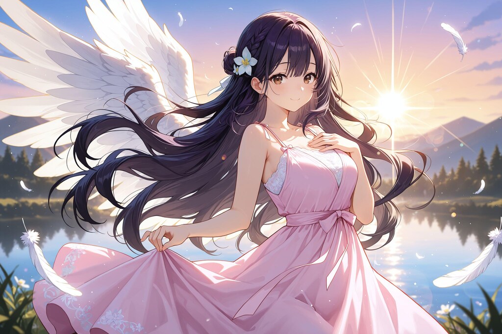 天使さん頑張ります