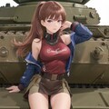 戦車と彼女💕 6枚目