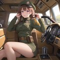 戦車と彼女💕 9枚目