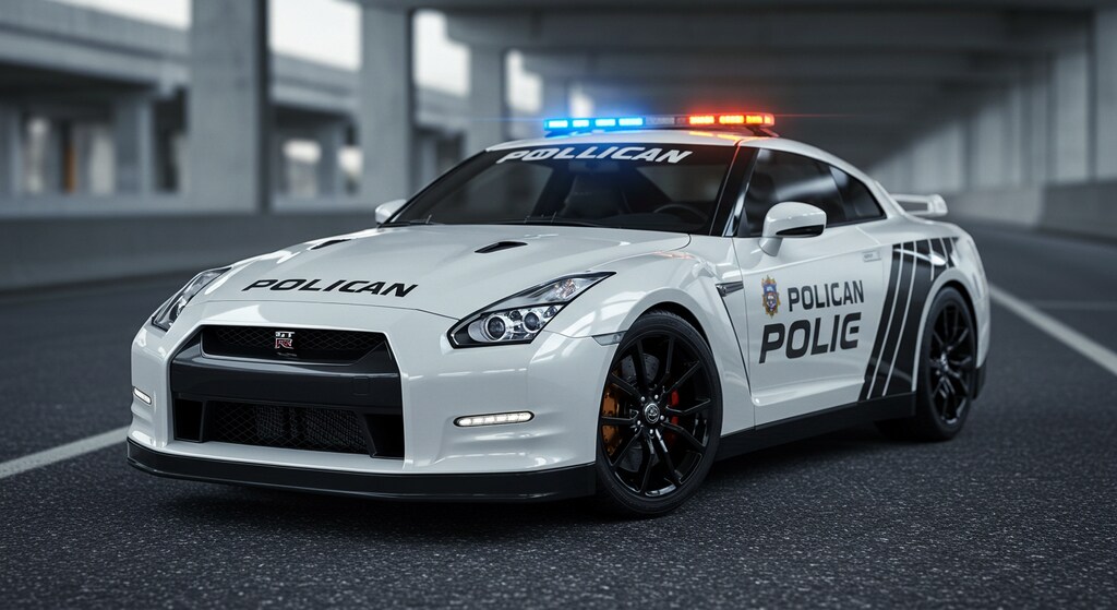 日産GT-Rパトロールカー