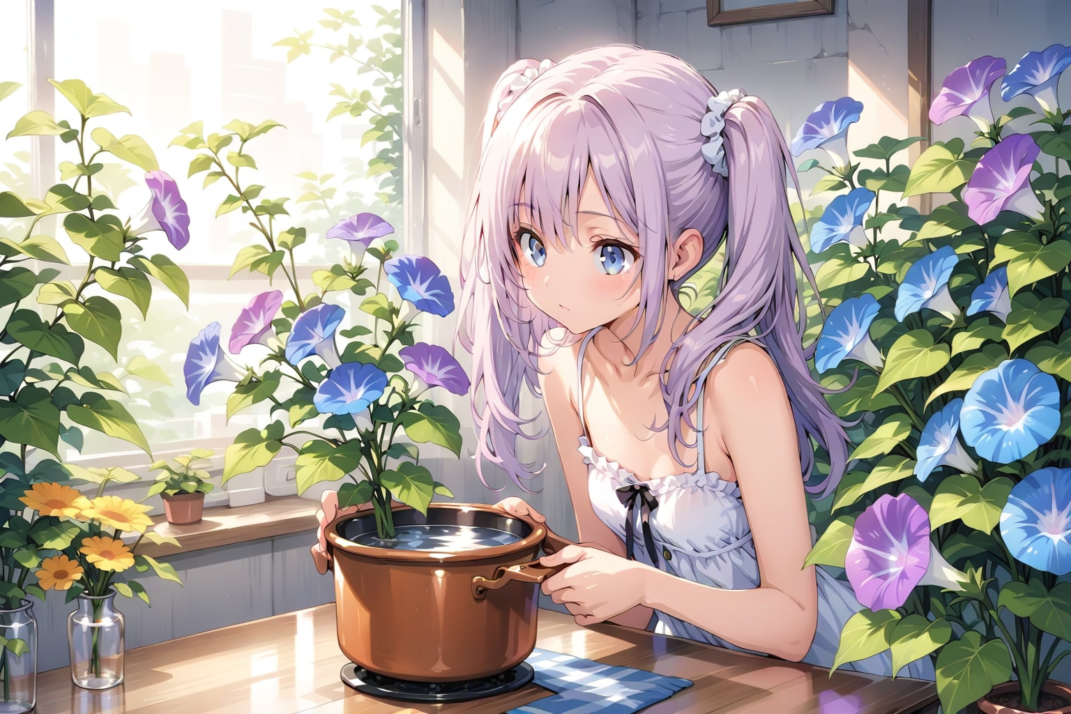 朝顔260821 | の人気AIイラスト・グラビア
