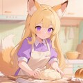 パンを焼くクレアちゃん 3枚目