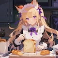 パンを焼くクレアちゃん 12枚目